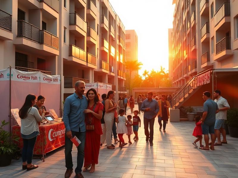 Weekend RWA brand activation in a Bengaluru apartment complex